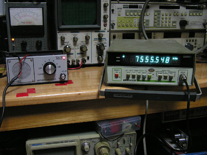 RADIO KITS IN JA : AITEC 7MHz SSB/CW 受信機 「新SR-7」