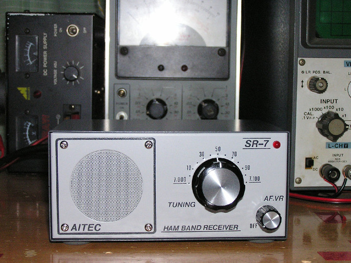 RADIO KITS IN JA : AITEC 7MHz SSB/CW 受信機 「新SR-7」