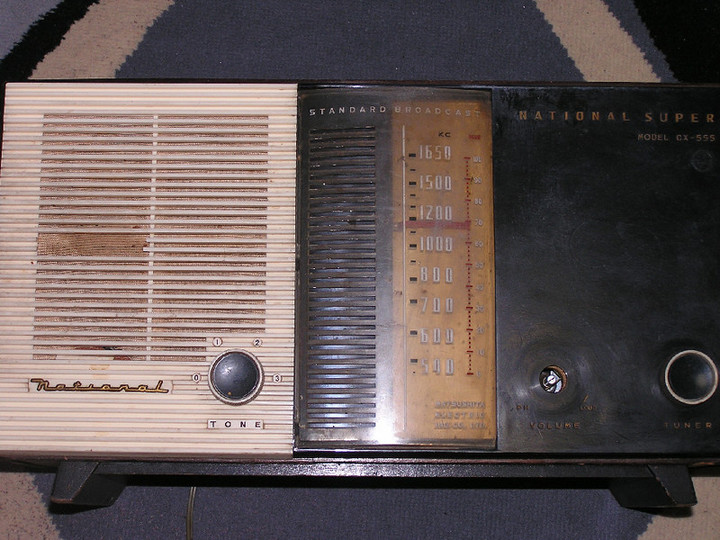 RADIO KITS IN JA : ナショナルの真空管ラジオ CX-555 2台目を入手した。