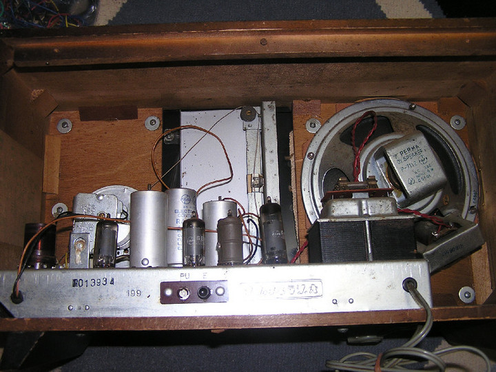 RADIO KITS IN JA : ナショナルの真空管ラジオ CX-555 2台目を入手した。