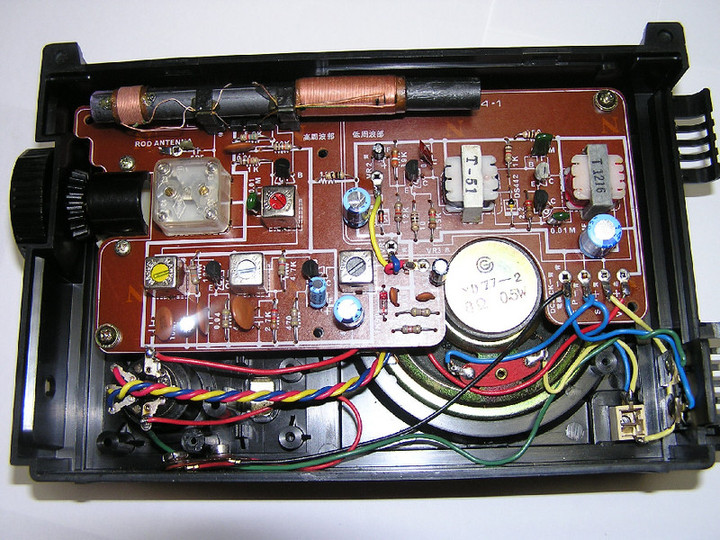 RADIO KITS IN JA : 6石トランジスタラジオ : スーパーラジオキット