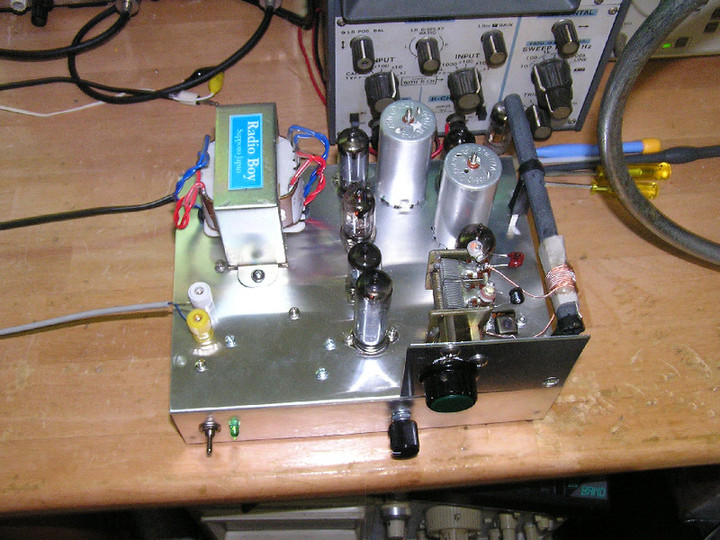 RADIO KITS IN JA : 自作短波真空管ラジオ 3.5Mhz～7.5Mhz