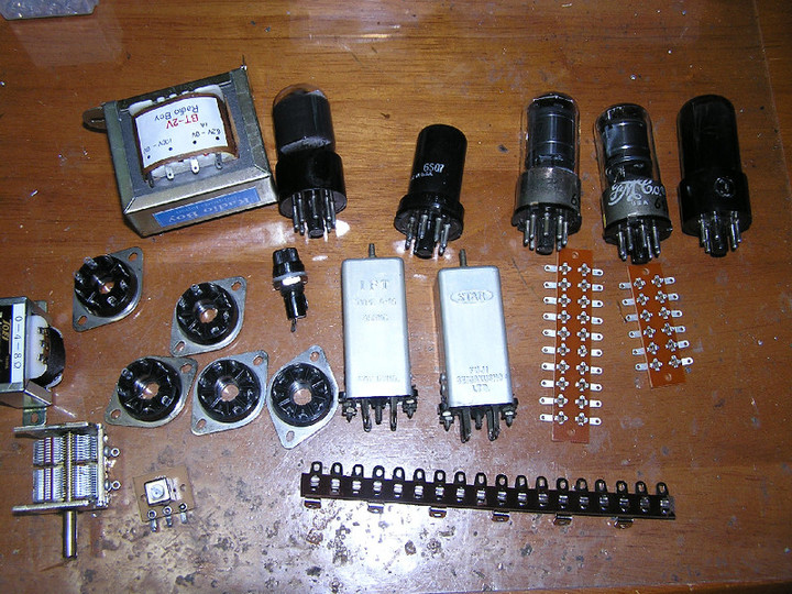 RADIO KITS IN JA : 真空管GT管 5球式スーパーヘテロダインラジオの