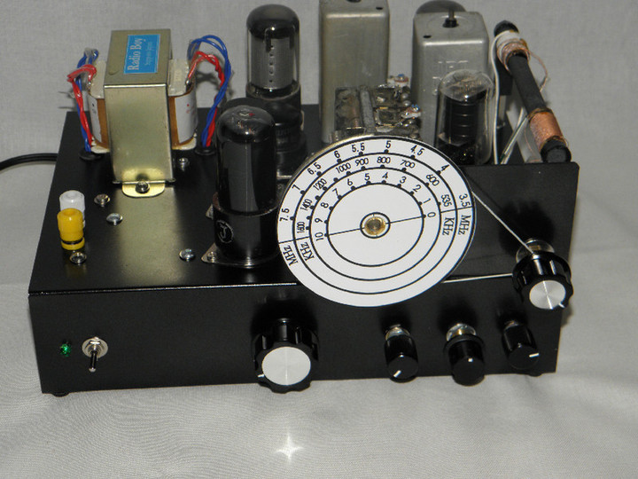 RADIO KITS IN JA : 真空管ラジオキット HK-8 中・短波受信機