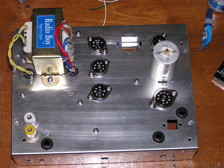 RADIO KITS IN JA : ラジオ工作 真空管短波 他励式 SHバンド その1