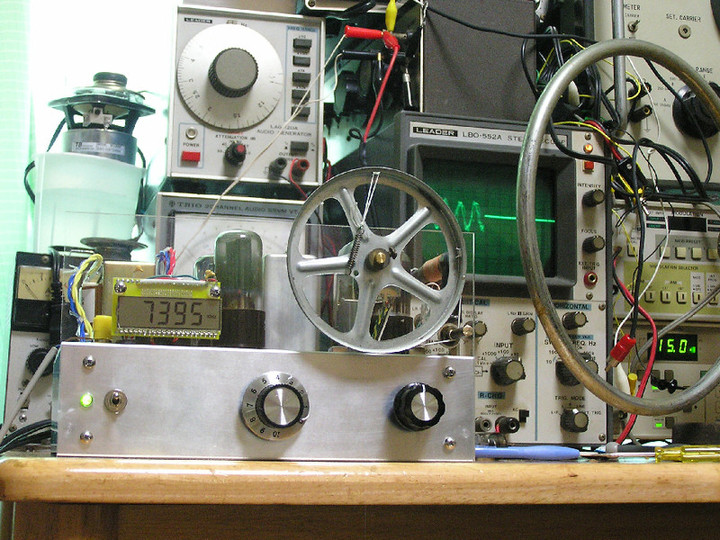 RADIO KITS IN JA : 自作短波真空管ラジオ 3.5Mhz～7.5Mhz