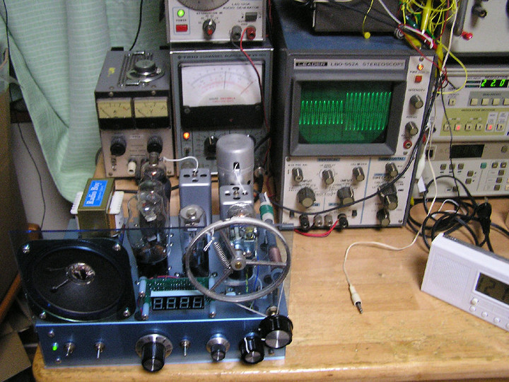 真空管ラジオ　完動品　外部入力端子付き 真空管ラジオ 完動品 外部入力端子付き - メルカリ