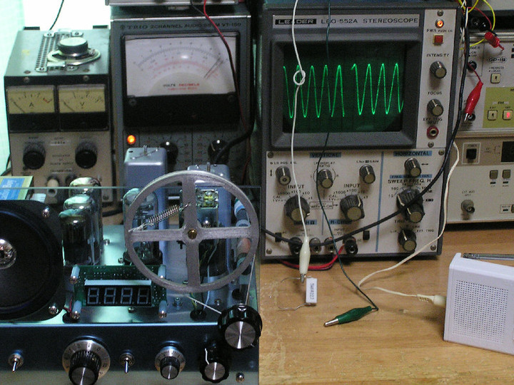 RADIO KITS IN JA : 真空管ラジオの外部入力(PU端子)の使い方＆粗い