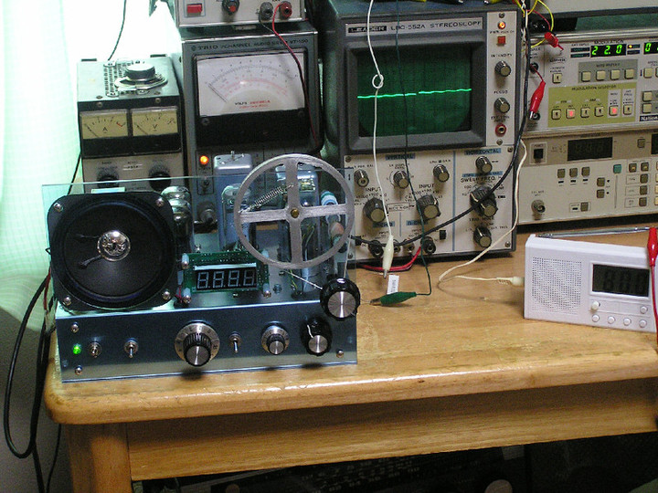 RADIO KITS IN JA : 真空管ラジオの外部入力(PU端子)の使い方＆粗い