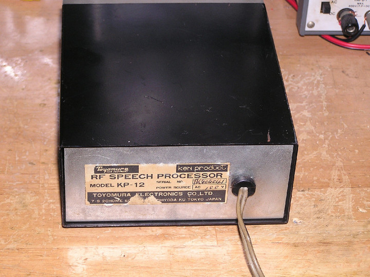 RADIO KITS IN JA : ケンプロ KP-12（RFスピーチプロセッサー)の 不動