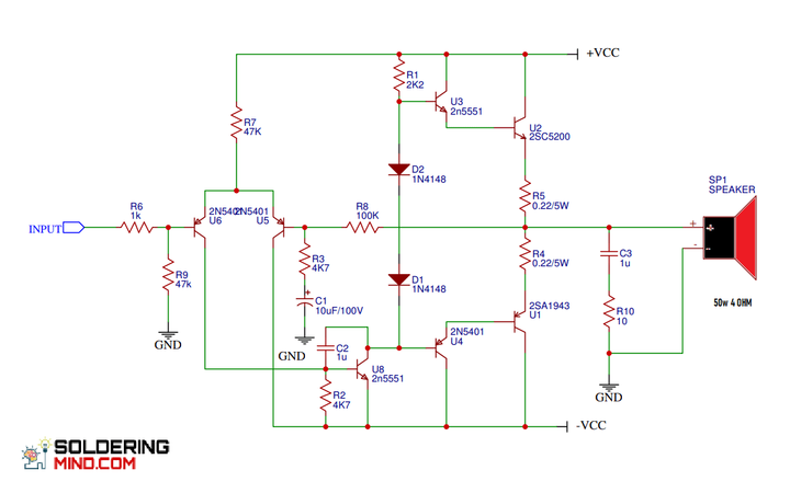 2sc5200amplifiercircuit