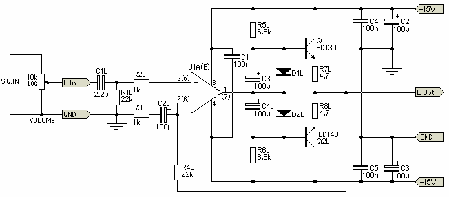 Headphoneamplifiercircuitdiagram