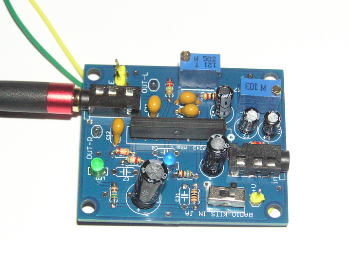 RADIO KITS IN JA : MPX device TA7343 kit. d.i.y。 FM MONOを