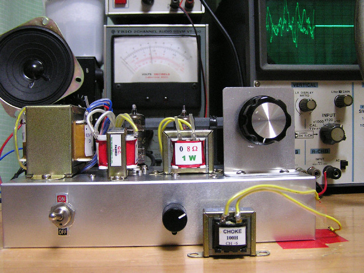 RADIO KITS IN JA : 2球式 レフレックスラジオ 自作 (6EW6+6EW6) その1