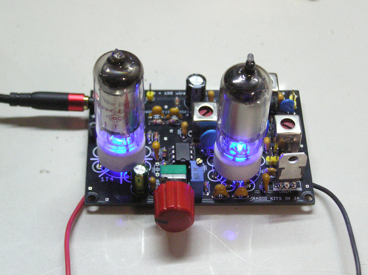 RADIO KITS IN JA : はいぶりっどトランスミッター製作。 電池管1R5を